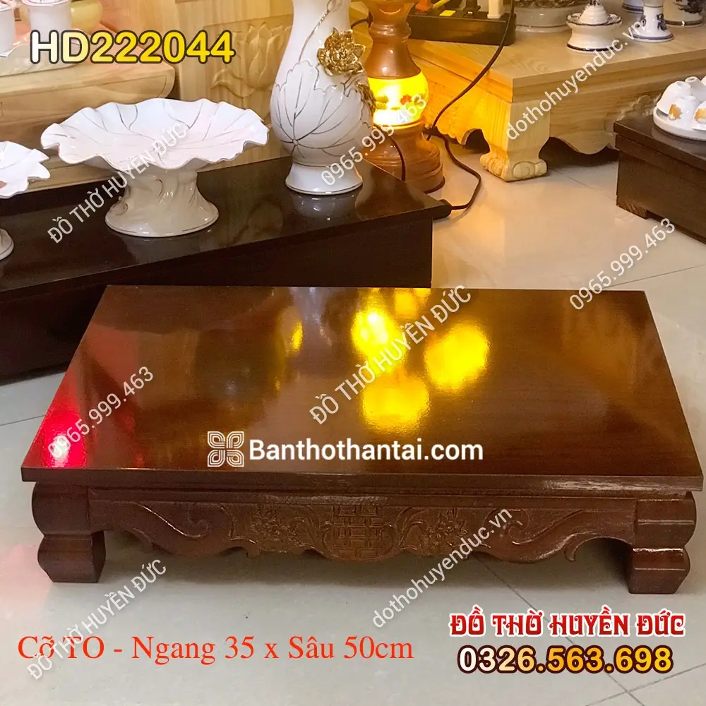 Bàn Osin Nâu Dâng Lễ HD222044