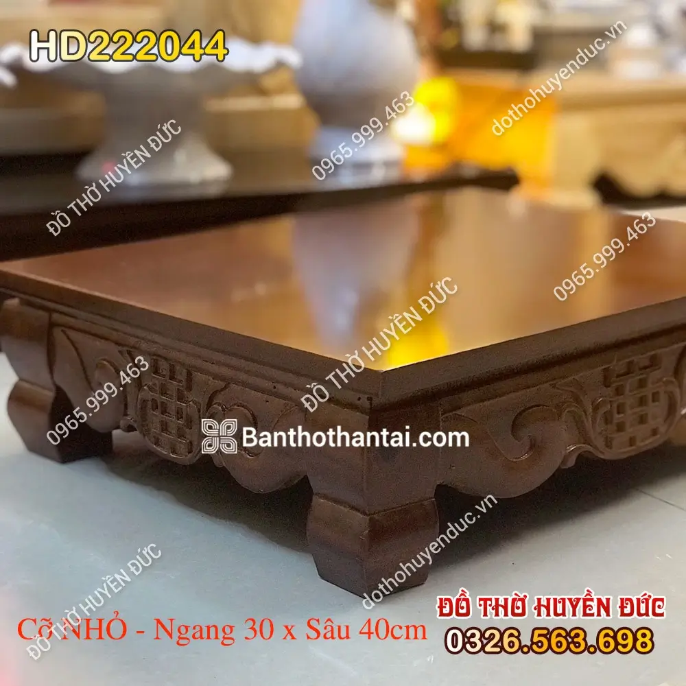 Bàn Osin Nâu Dâng Lễ HD222044