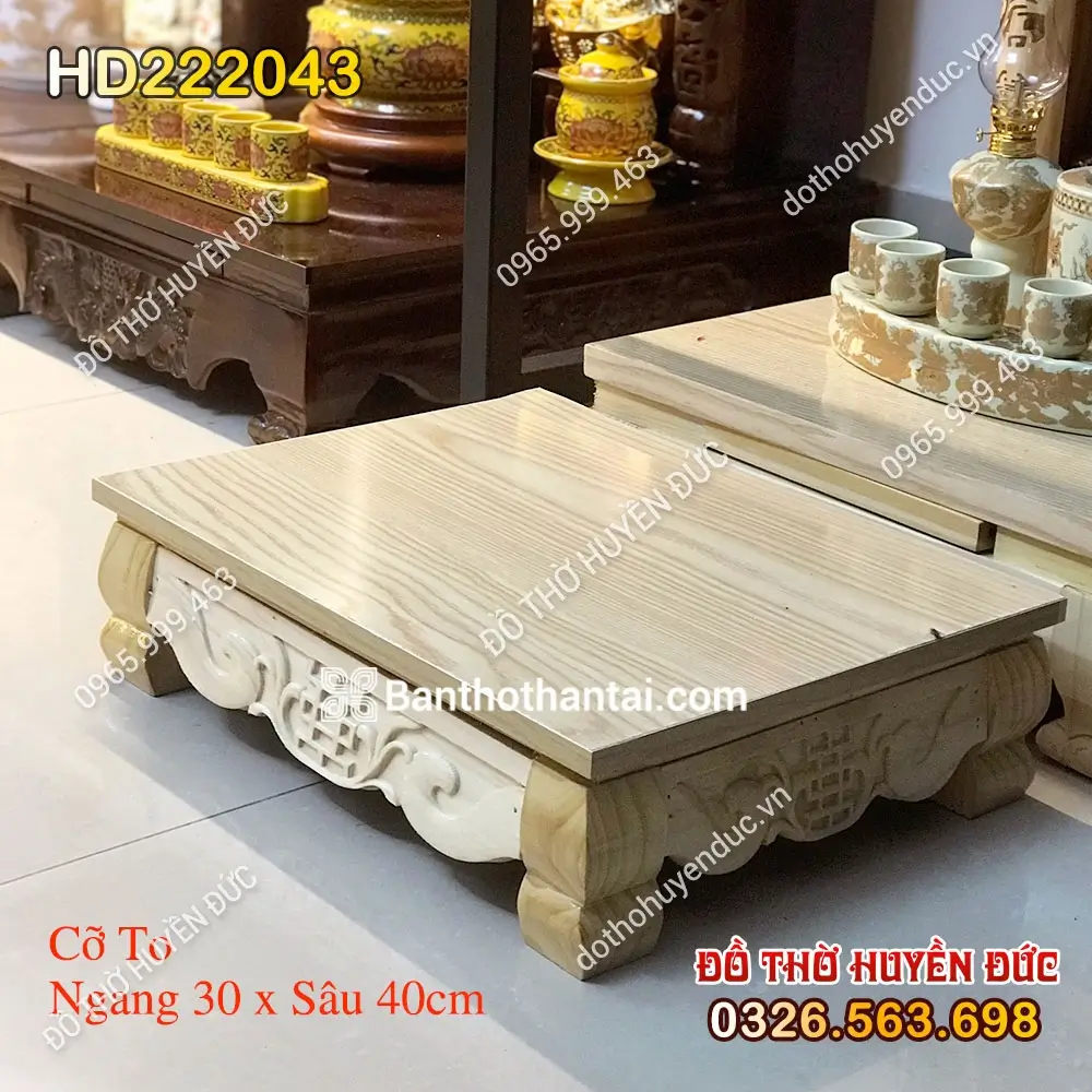 Bàn Osin Vàng Dâng Lễ HD222043