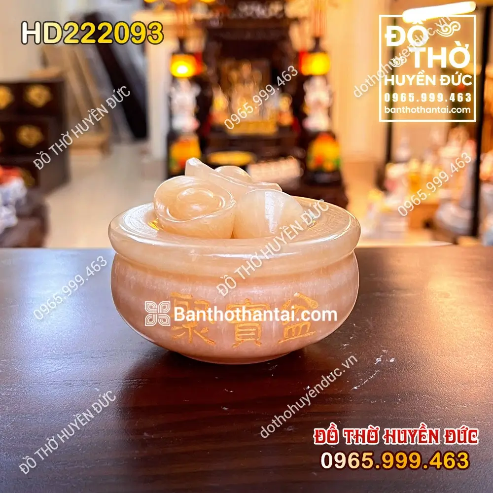 Bồn Tụ Bảo Đá Hoàng Long Cỡ Nhỏ HD222093