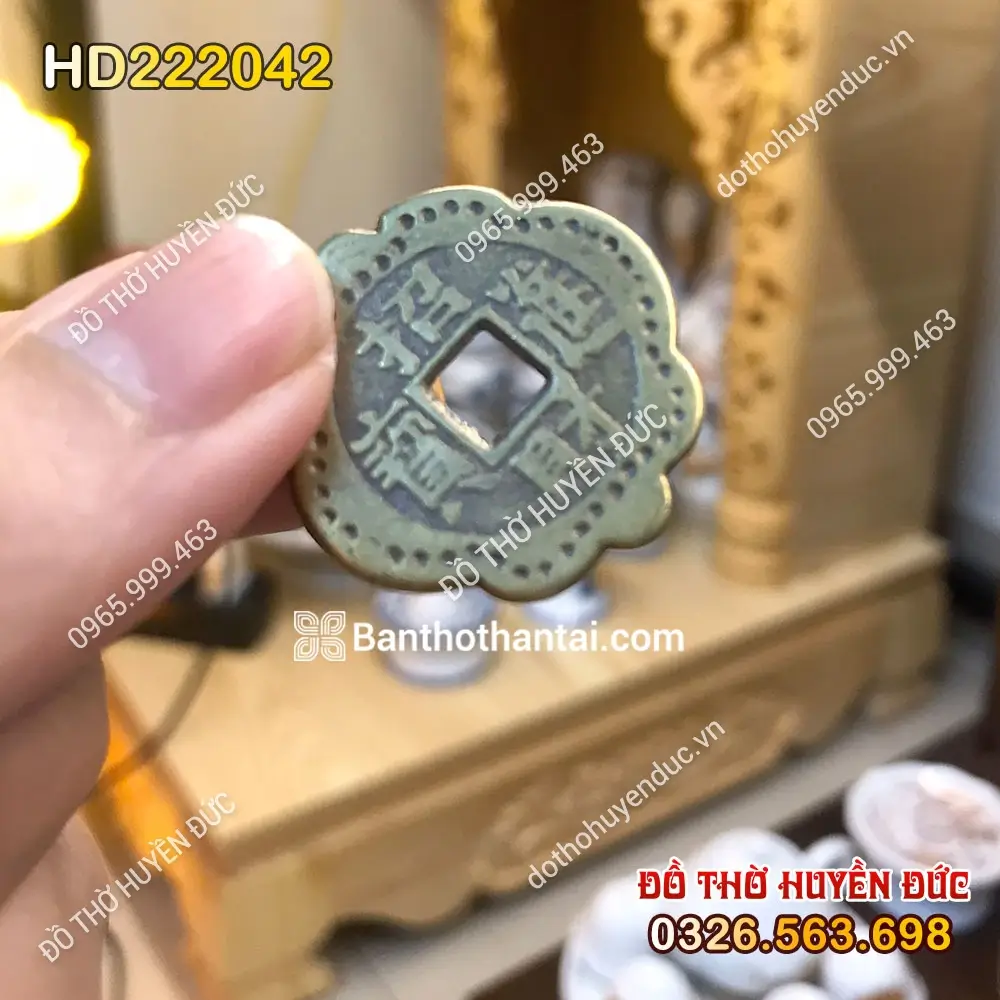 Đồng Xu Hoa Mai May Mắn HD222042