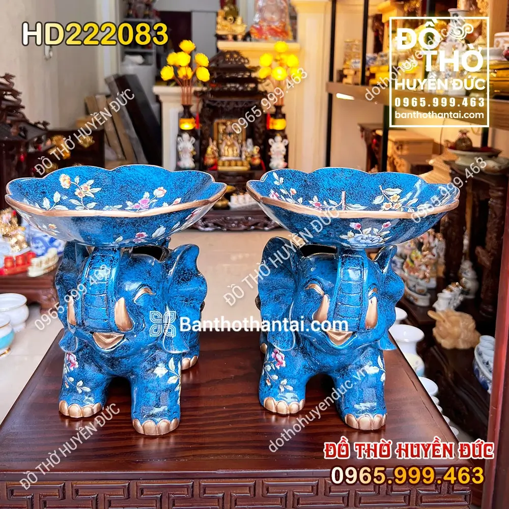 Voi Dâng Quả Decor HD222083