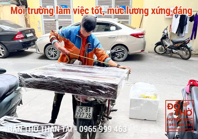 Môi trường làm việc tốt, mức lương xứng đáng 