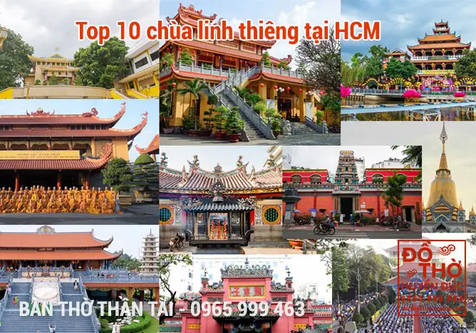 Top 10 chùa linh thiêng tại HCM