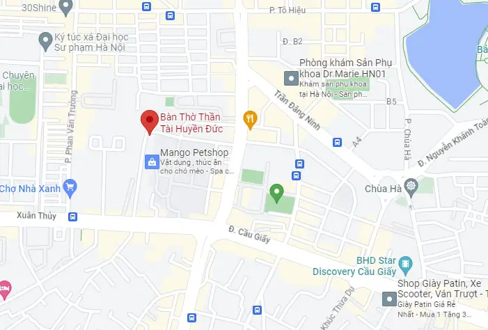 Bàn Thờ Thần Tài tại Hà Nội Google Map