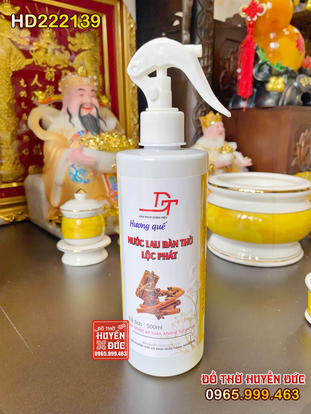 Nước Lau Bàn Thờ Hương Quế HD222139